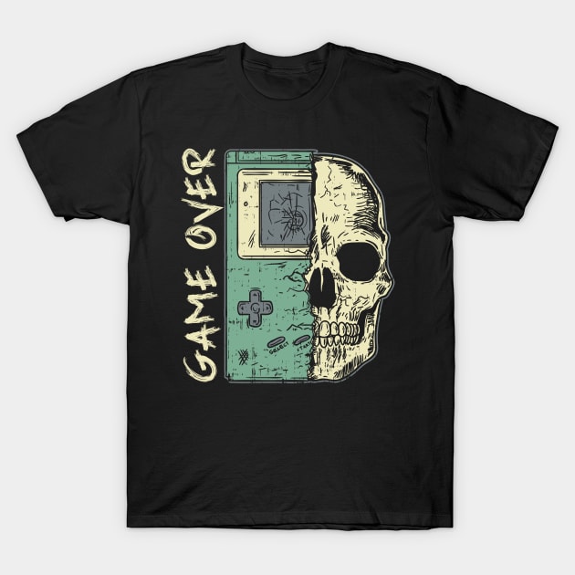 Game over Gaming  Design for a Gamer T-Shirt by alpmedia